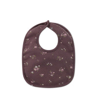 Organic Cotton Modal Bib - Petite Fleur Childrens Bib from Jamie Kay Australia