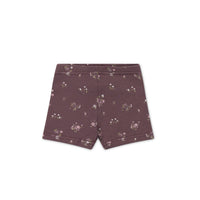 Organic Cotton Modal Everyday Bike Short - Petite Fleur Childrens Short from Jamie Kay Australia