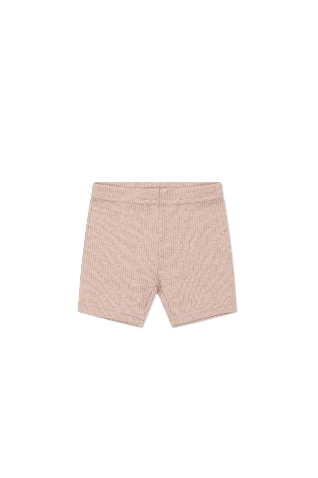 Organic Cotton Modal Elisa Bike Short - Dusky Rose Marle Childrens Short from Jamie Kay Australia