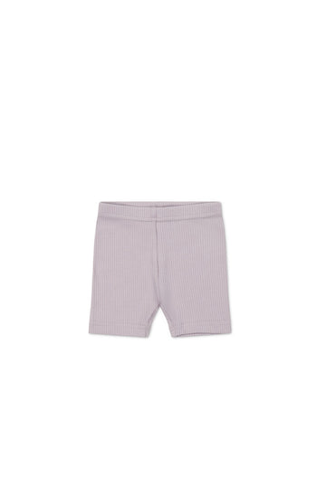 Organic Cotton Modal Elisa Bike Short - Heather Haze Childrens Short from Jamie Kay Australia