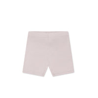 Organic Cotton Modal Elisa Bike Short - Violet Tint Childrens Short from Jamie Kay Australia