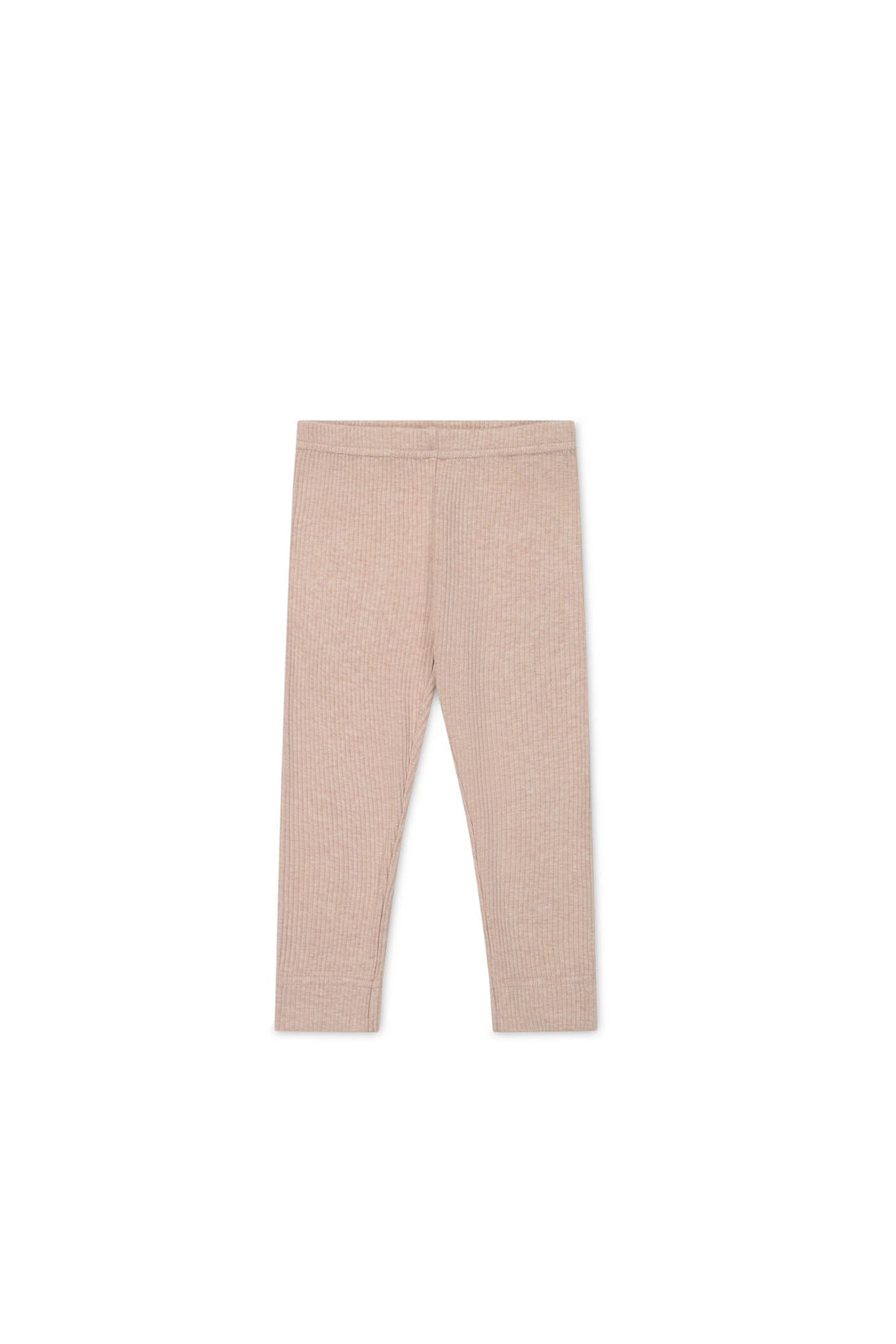 Organic Cotton Modal Everyday Legging - Dusky Rose Marle Childrens Legging from Jamie Kay Australia