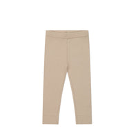 Organic Cotton Modal Everyday Legging - Fawn Childrens Legging from Jamie Kay Australia