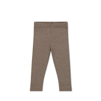 Organic Cotton Modal Everyday Legging - Brownie Marle Childrens Legging from Jamie Kay Australia