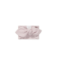 Organic Cotton Modal Lilian Headband - Violet Tint Childrens Headband from Jamie Kay Australia