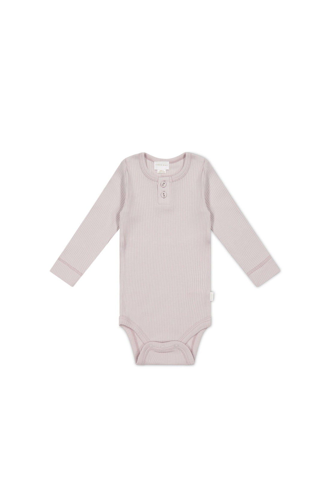 Organic Cotton Modal Long Sleeve Bodysuit - Luna Childrens Bodysuit from Jamie Kay Australia