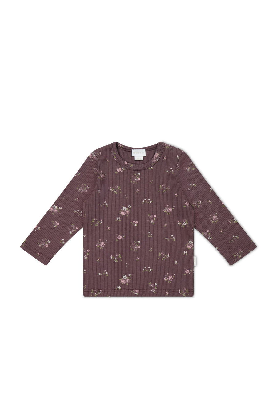 Organic Cotton Modal Long Sleeve Top - Petite Fleur Childrens Top from Jamie Kay Australia