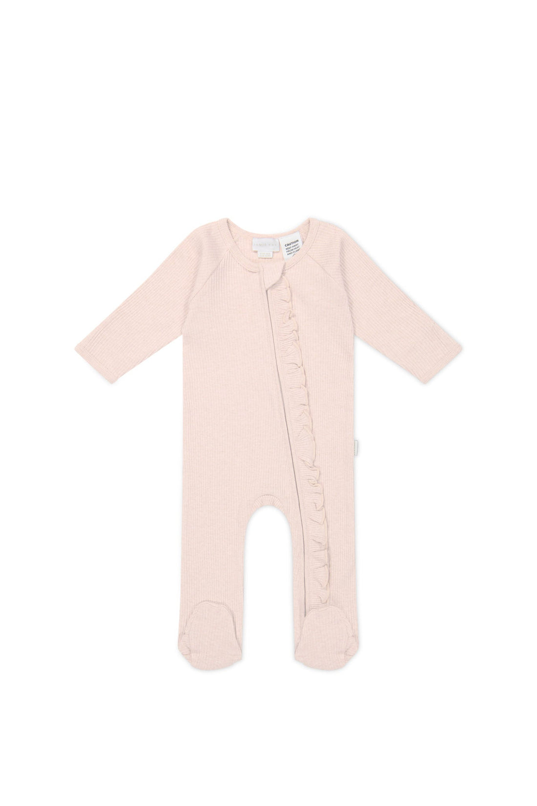 Organic Cotton Modal Melanie Onepiece - Dainty Pink Childrens Onepiece from Jamie Kay Australia