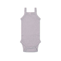 Organic Cotton Modal Singlet Bodysuit - Tulip Marle Childrens Bodysuit from Jamie Kay Australia