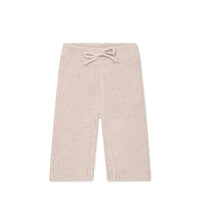 OG Morgan Knit Pant - Blushed Fleck Childrens Pant from Jamie Kay Australia