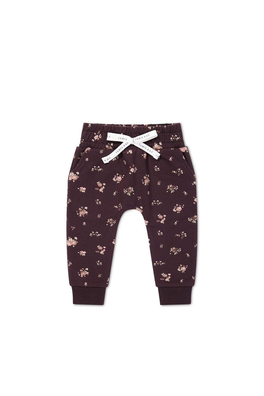 Organic Cotton Morgan Track Pant - Petite Fleur Childrens Pant from Jamie Kay Australia