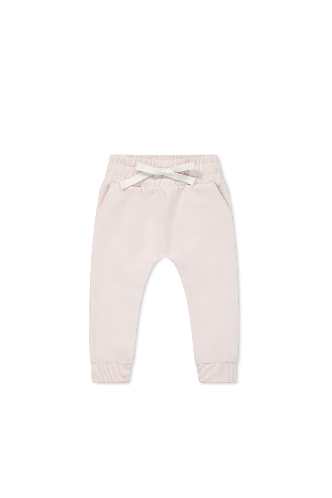 Organic Cotton Morgan Track Pant - Rosewater Childrens Pant from Jamie Kay Australia