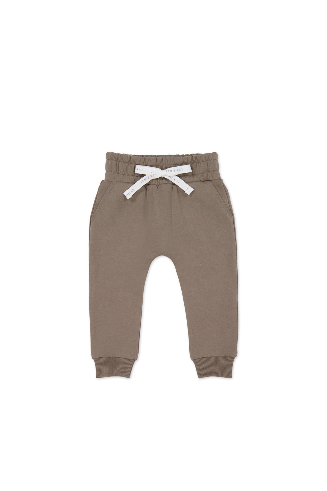 Organic Cotton Morgan Track Pant - Tweed Childrens Pant from Jamie Kay Australia