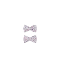 Organic Cotton Noelle 2pk Bow - Fifi Lilac Childrens Hair Bow from Jamie Kay Australia