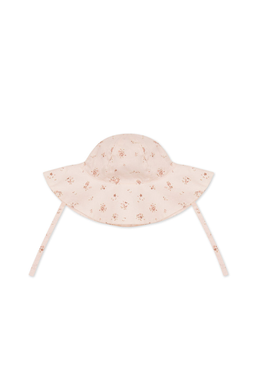Organic Cotton Noelle Hat - Petite Fleur Soft Peony Childrens Hat from Jamie Kay Australia