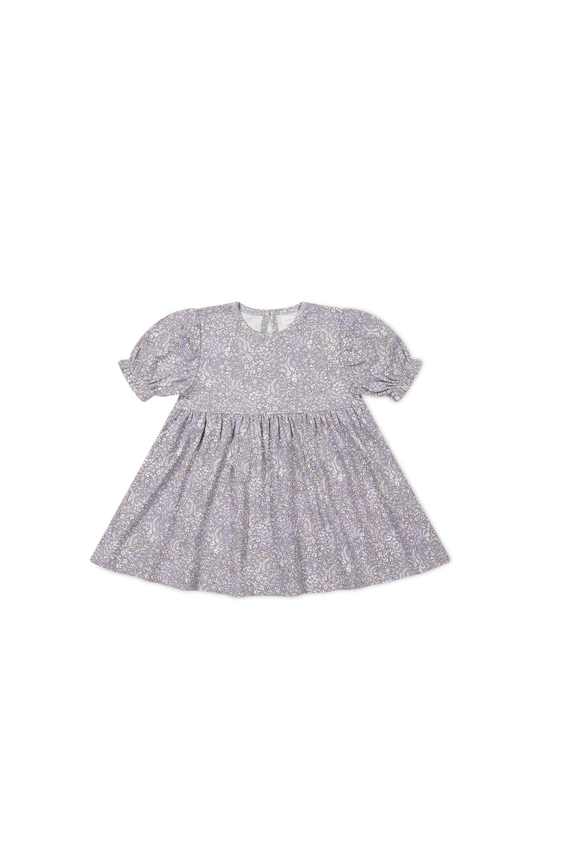 Organic Cotton Penny Dress - April Lilac Childrens Dress from Jamie Kay Australia