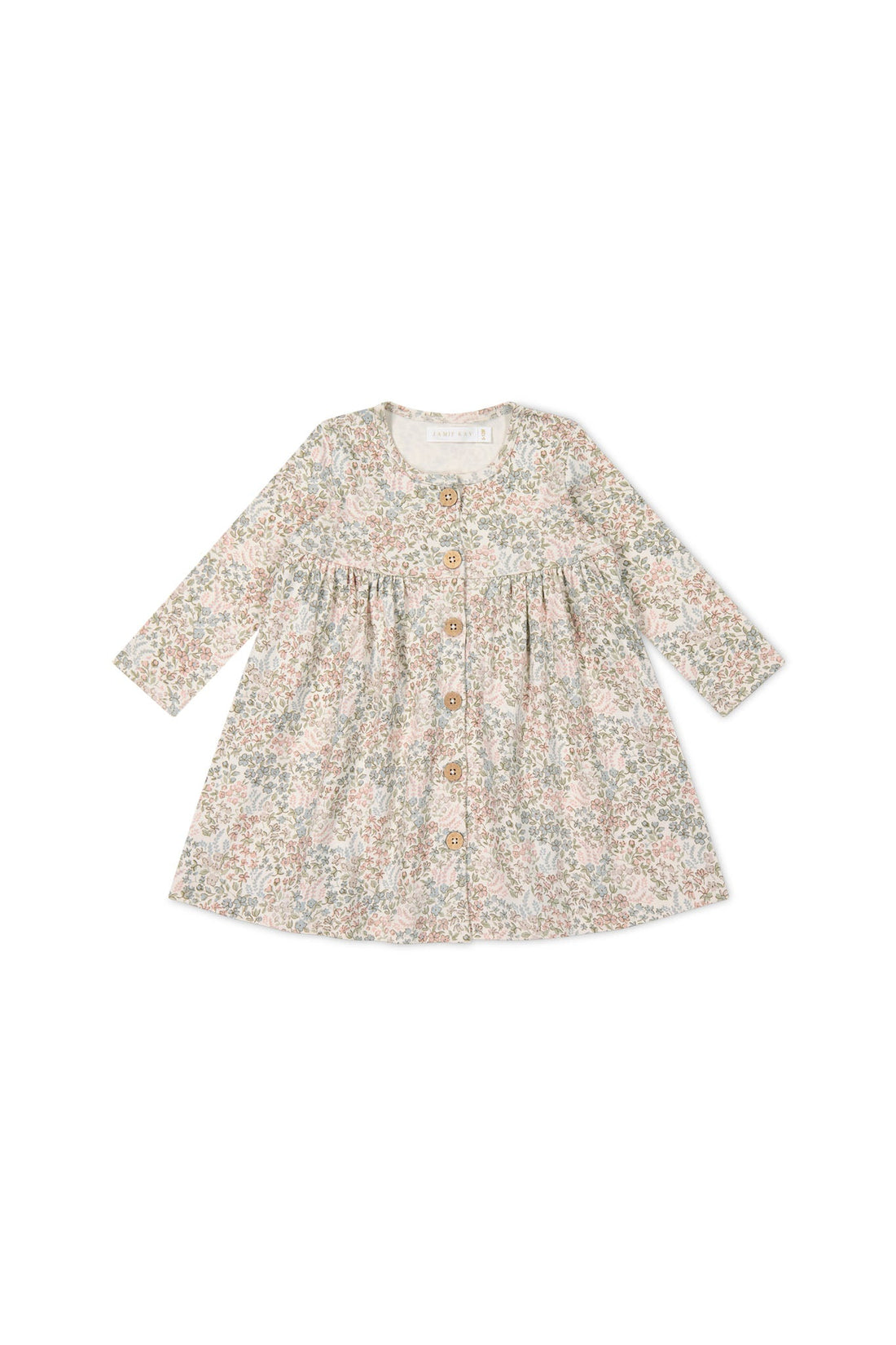 Organic Cotton Poppy Dress - April Glacier Childrens Dress from Jamie Kay Australia