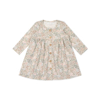 Organic Cotton Poppy Dress - April Glacier Childrens Dress from Jamie Kay Australia