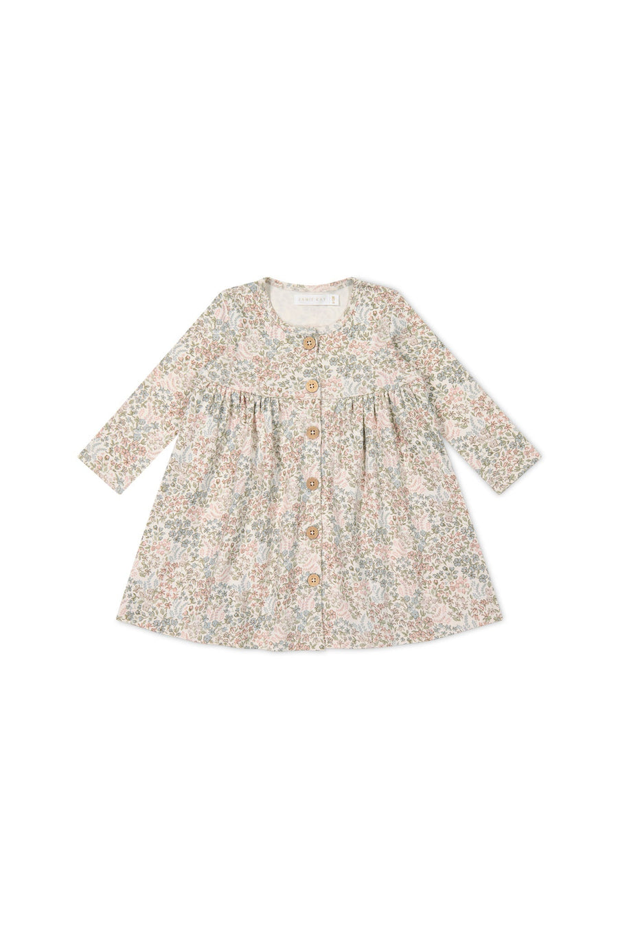 Organic Cotton Poppy Dress - April Glacier Childrens Dress from Jamie Kay Australia