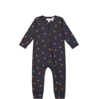 Organic Cotton Reese Zip Onepiece - Fox Cubs Constellation Childrens Onepiece from Jamie Kay Australia