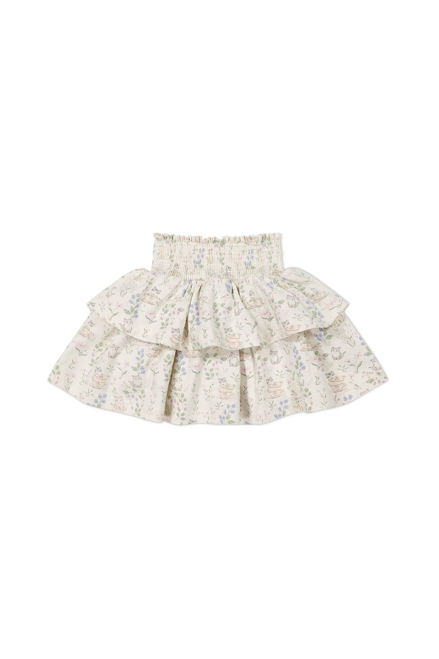 Organic Cotton Ruby Skirt - Moons Garden Lavender Childrens Skirt from Jamie Kay Australia