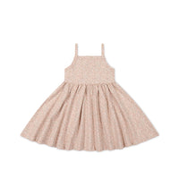 Organic Cotton Samantha Dress - Amber Rose Childrens Dress from Jamie Kay Australia