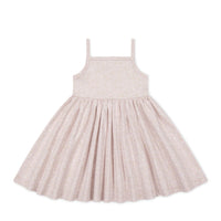 Organic Cotton Samantha Dress - Addie Lilac Childrens Dress from Jamie Kay Australia