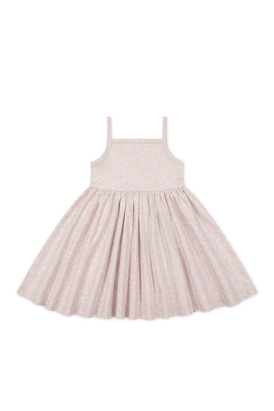 Organic Cotton Samantha Dress - Addie Lilac Childrens Dress from Jamie Kay Australia