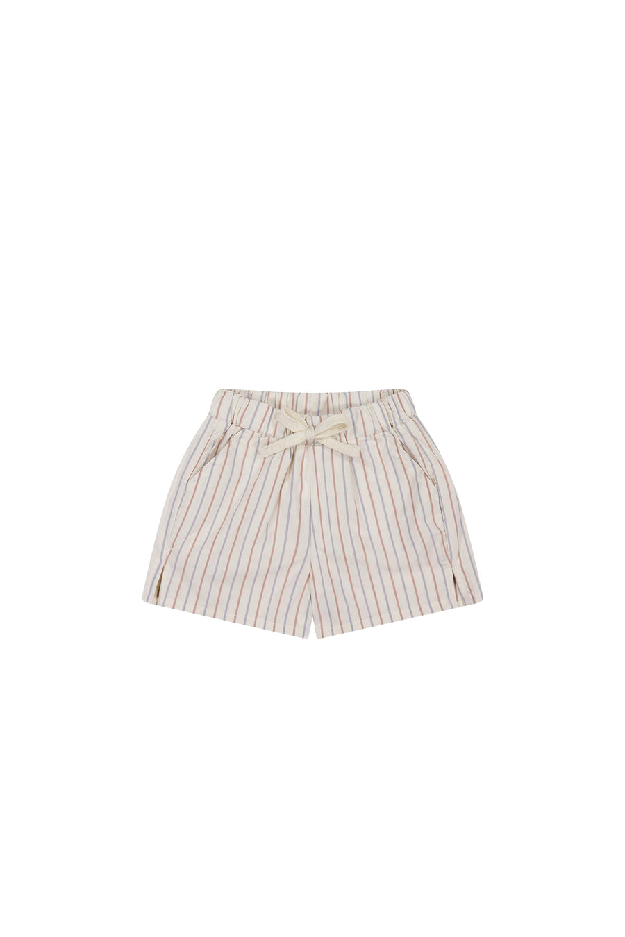 Organic Cotton Silas Short - Vacation Stripe Childrens Short from Jamie Kay Australia