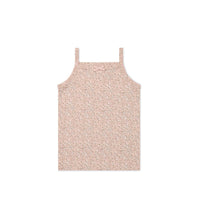 Organic Cotton Singlet - Amber Rose Childrens Singlet from Jamie Kay Australia