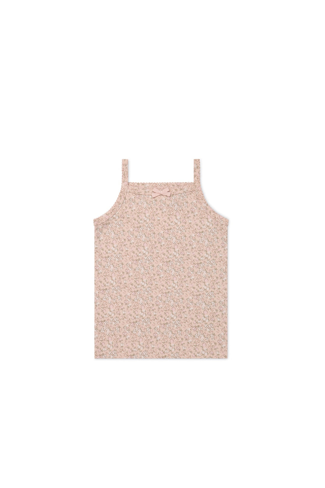 Organic Cotton Singlet - Amber Rose Childrens Singlet from Jamie Kay Australia