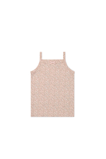 Organic Cotton Singlet - Amber Rose Childrens Singlet from Jamie Kay Australia