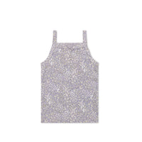 Organic Cotton Singlet - April Lilac Childrens Singlet from Jamie Kay Australia