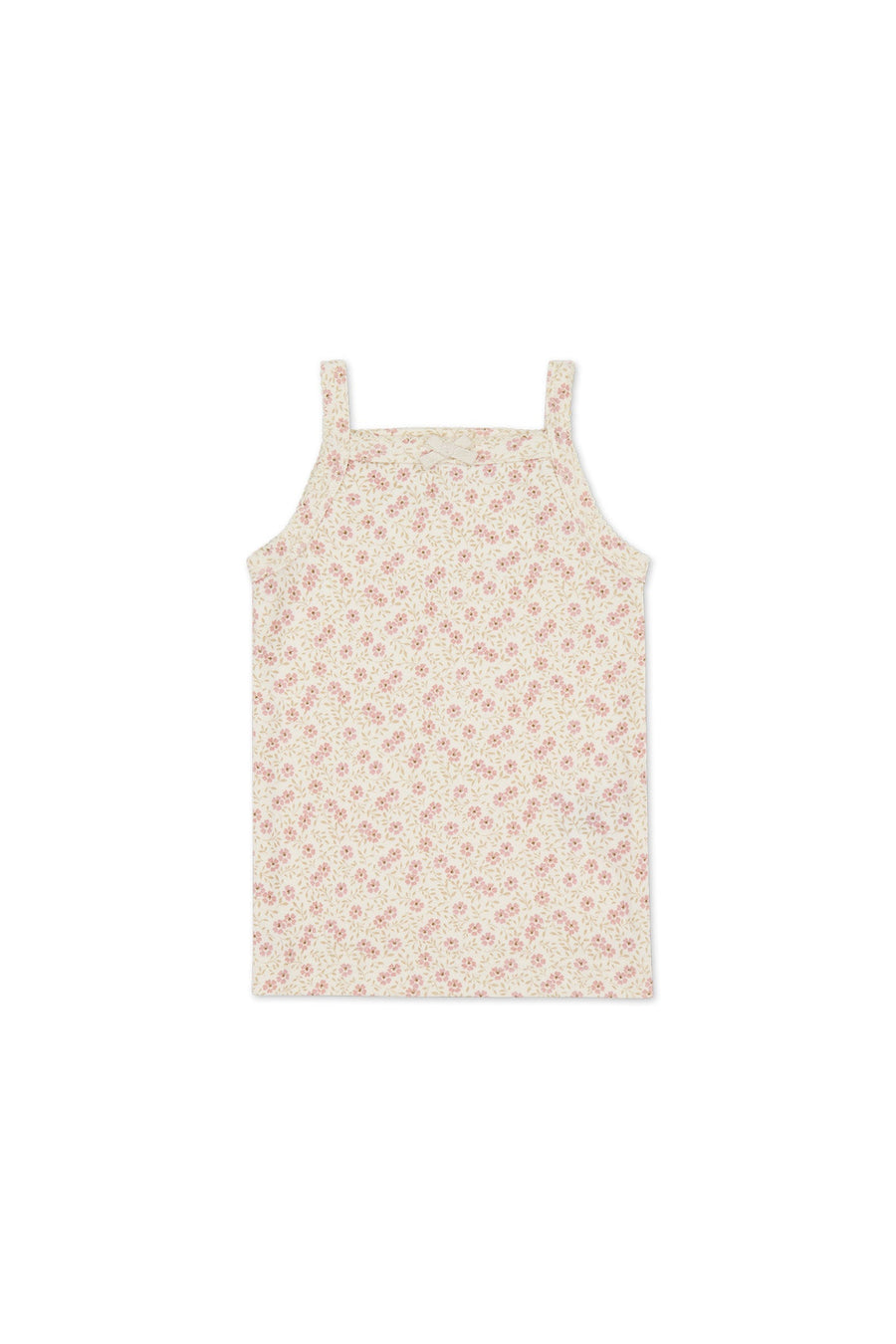 Organic Cotton Singlet - Emmy Egret Childrens Singlet from Jamie Kay Australia