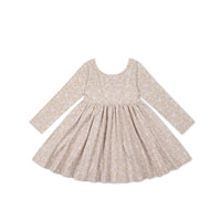 Organic Cotton Tallulah Dress - Chloe Lilac Childrens Dress from Jamie Kay Australia