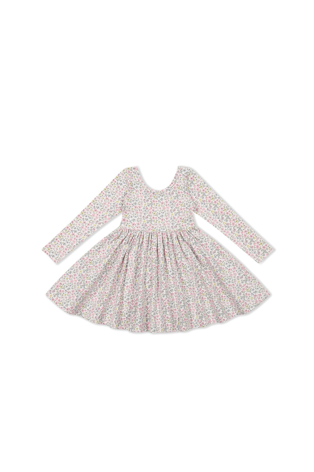 Organic Cotton Tallulah Dress - Fifi Mini Slightly Pink Childrens Dress from Jamie Kay Australia