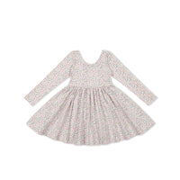 Organic Cotton Tallulah Dress - Fifi Mini Slightly Pink Childrens Dress from Jamie Kay Australia