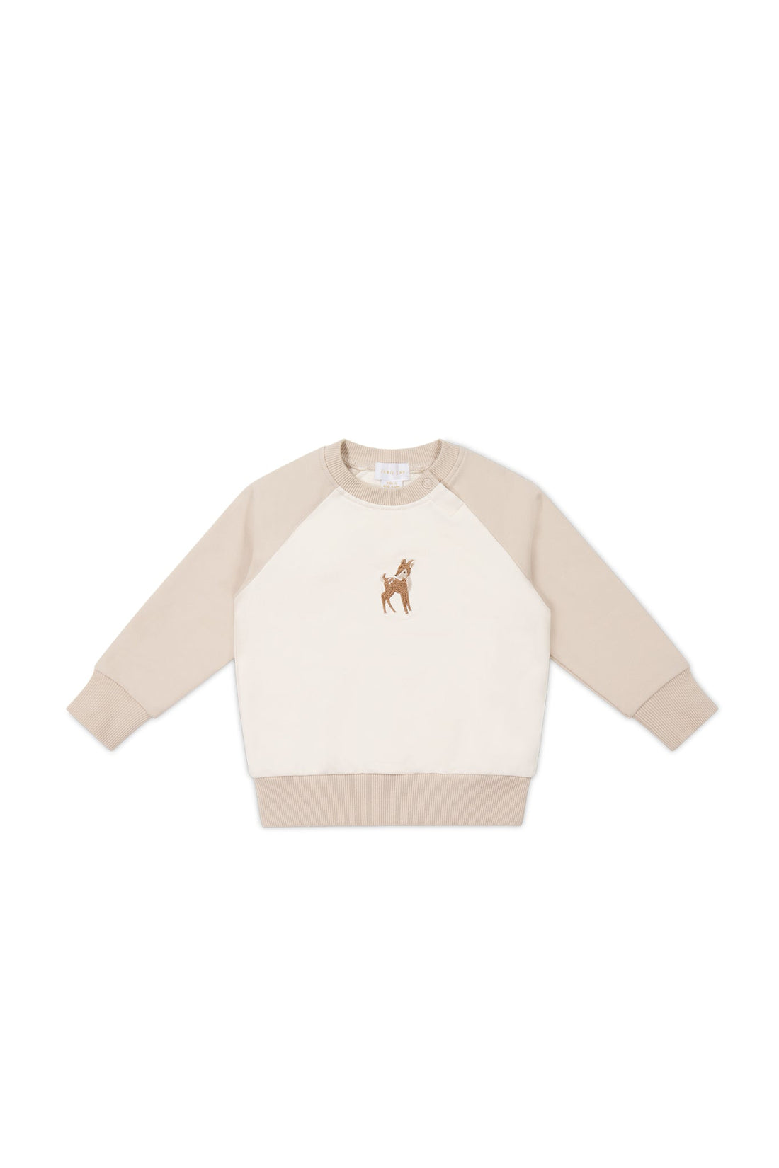 Organic Cotton Tao Sweatshirt - Fable Deer Cloud Childrens Top from Jamie Kay Australia