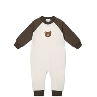 Organic Cotton Tao Sweatshirt Onepiece - Cloud Bobbie Bear Childrens Onepiece from Jamie Kay Australia