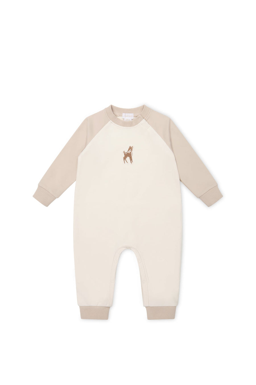 Organic Cotton Tao Sweatshirt Onepiece - Fable Deer Cloud Childrens Onepiece from Jamie Kay Australia