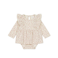 Organic Cotton Vivienne Playsuit - Emmy Egret Childrens Playsuit from Jamie Kay Australia