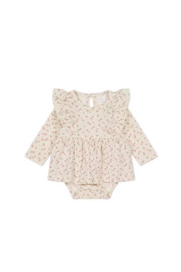 Organic Cotton Vivienne Playsuit - Emmy Egret Childrens Playsuit from Jamie Kay Australia