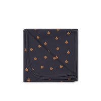 Organic Cotton Wrap Blanket - Fox Cubs Constellation Childrens Blanket from Jamie Kay Australia