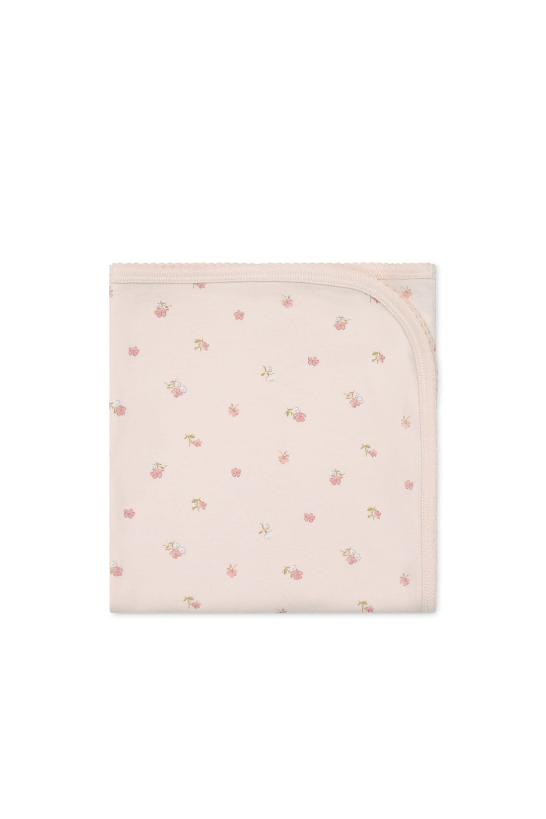 Organic Cotton Wrap Blanket - Meredith Morganite Childrens Blanket from Jamie Kay Australia