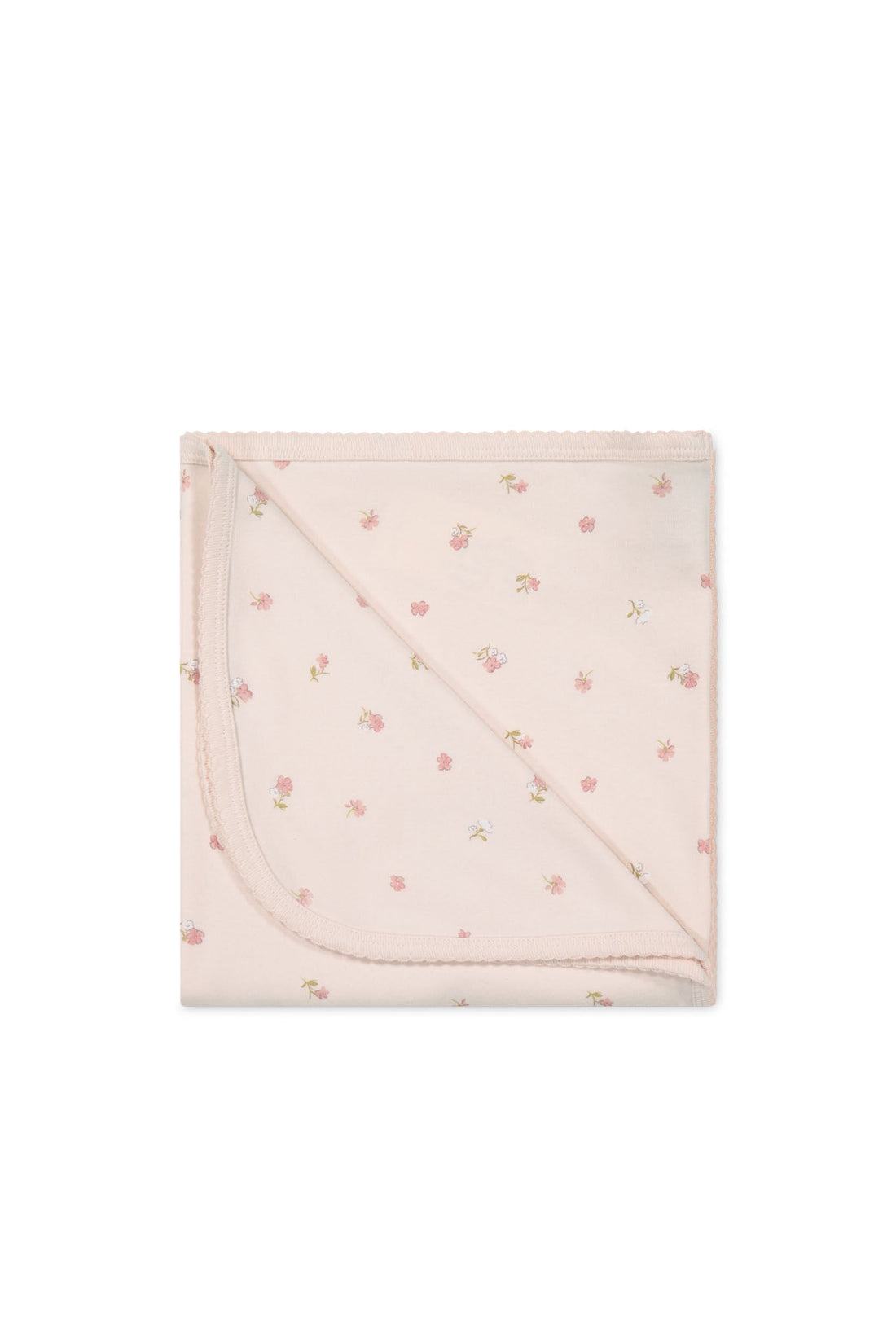 Organic Cotton Wrap Blanket - Meredith Morganite Childrens Blanket from Jamie Kay Australia