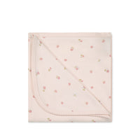 Organic Cotton Wrap Blanket - Meredith Morganite Childrens Blanket from Jamie Kay Australia