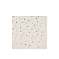 Organic Cotton Wrap Blanket - Woodland Friends Childrens Blanket from Jamie Kay Australia