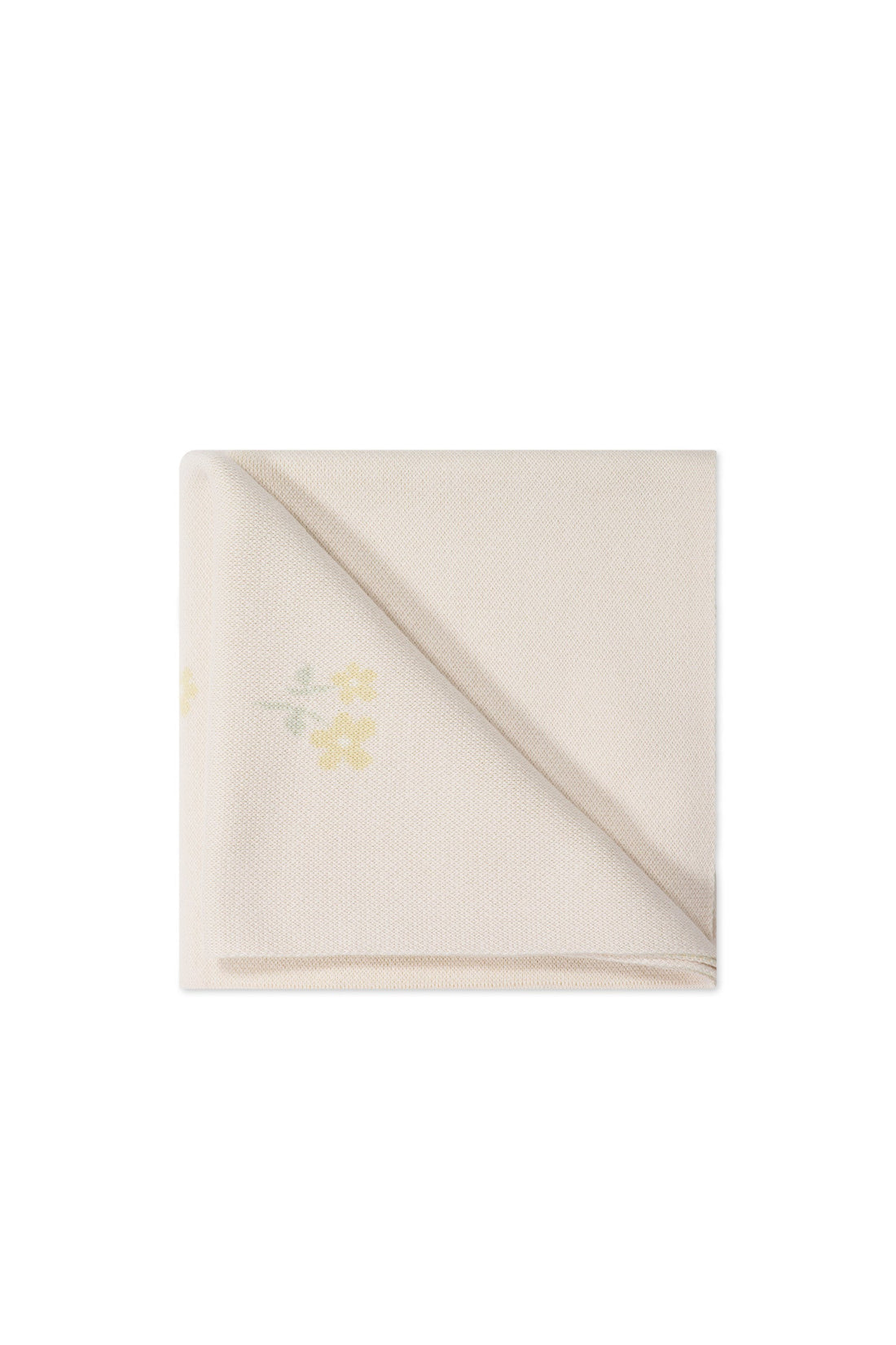 Pauline Blanket - Chamomile Jacquard Childrens Blanket from Jamie Kay Australia