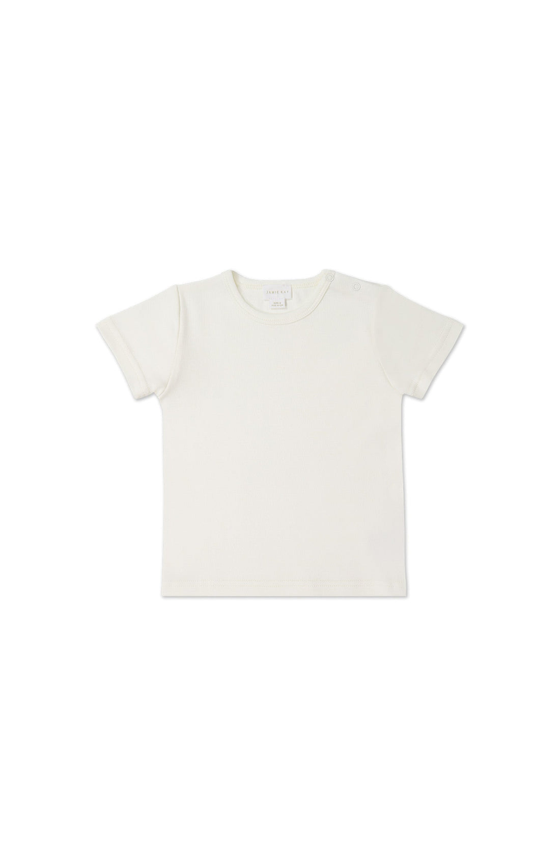Pima Cotton Aude Tee - Whisper Childrens Top from Jamie Kay Australia
