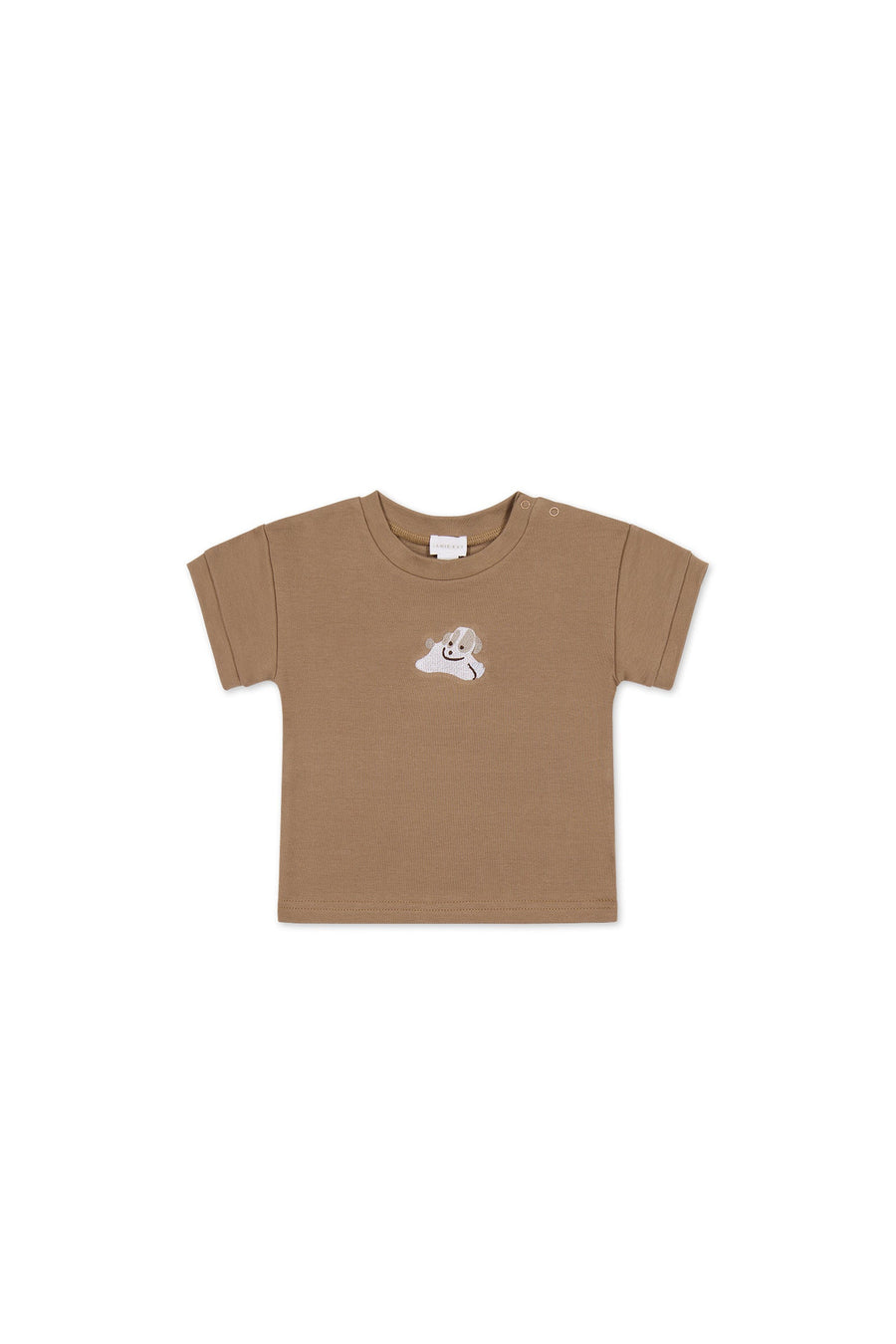 Pima Cotton Eddie Tee - Tiger Sasha Puppy Childrens Top from Jamie Kay Australia